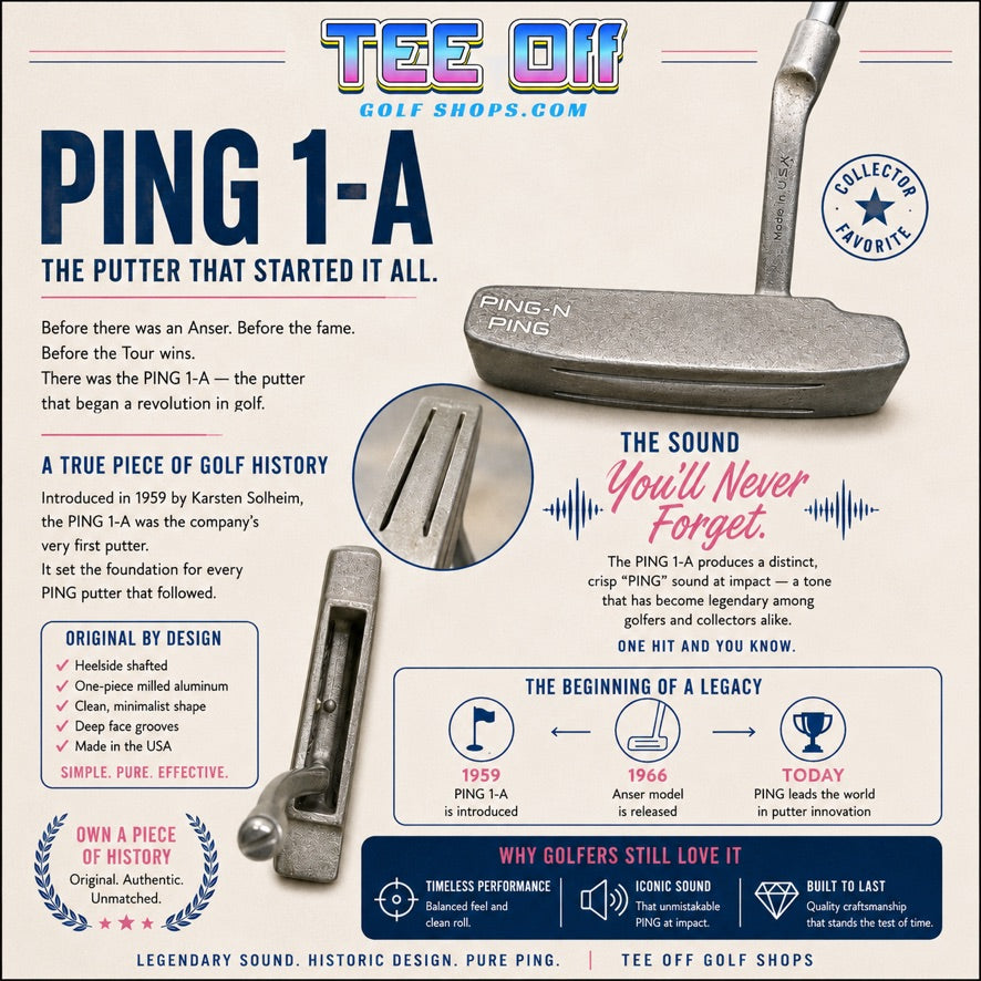 PING 1-A: The Putter That Changed Golf Forever