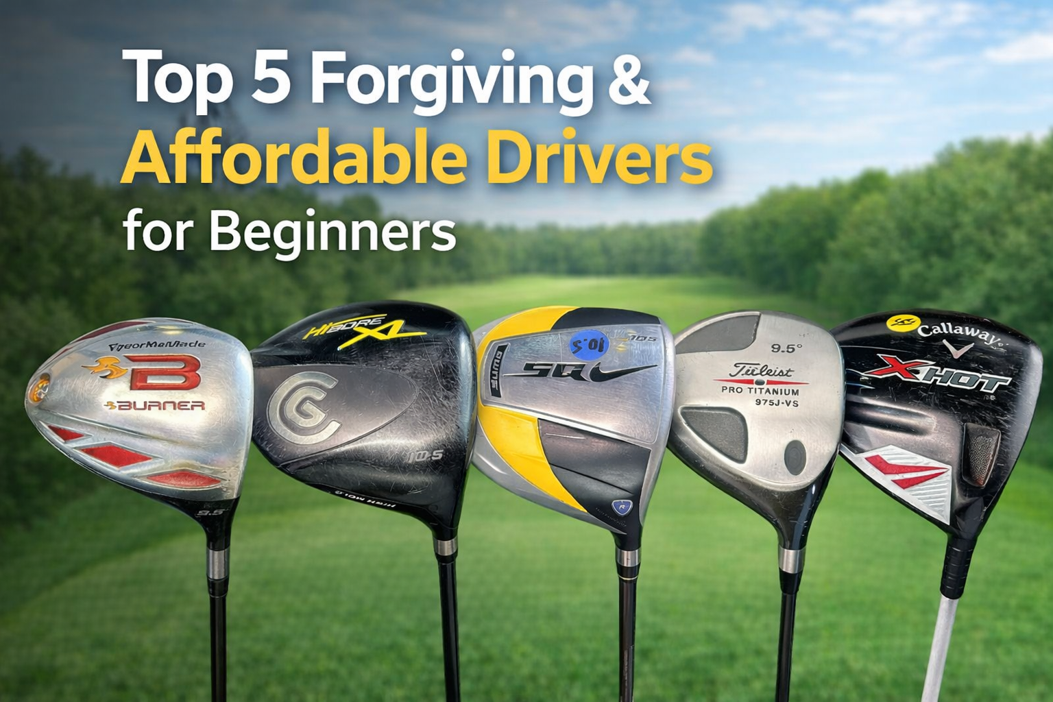 Top 5 Forgiving & Affordable Drivers for Beginners (2026 Guide)