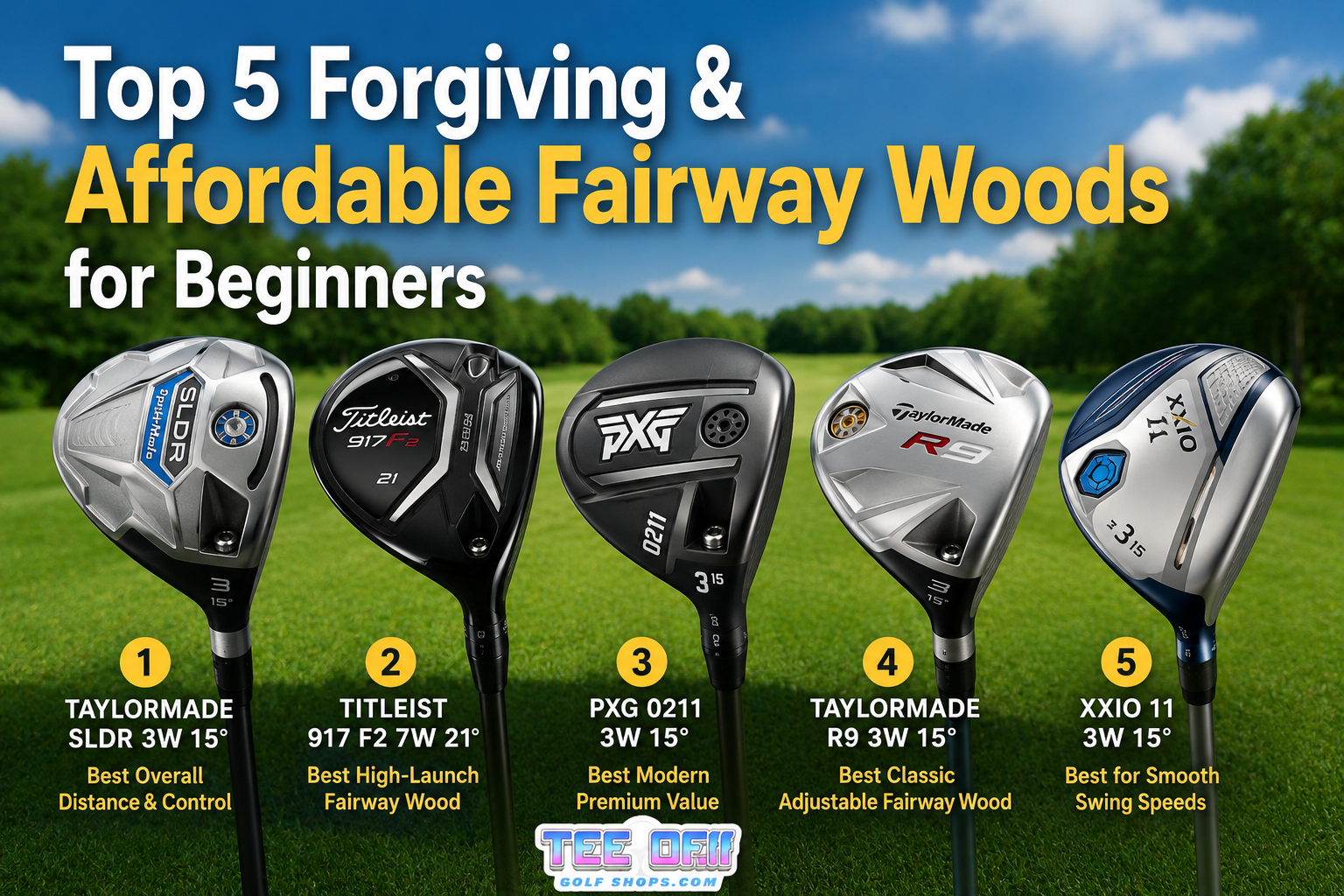 Top 5 Forgiving & Affordable Fairway Woods for Beginners (2026 Guide)