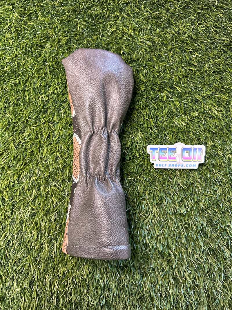 Divereux Golf Snake Skin Skull Fairway Head Cover