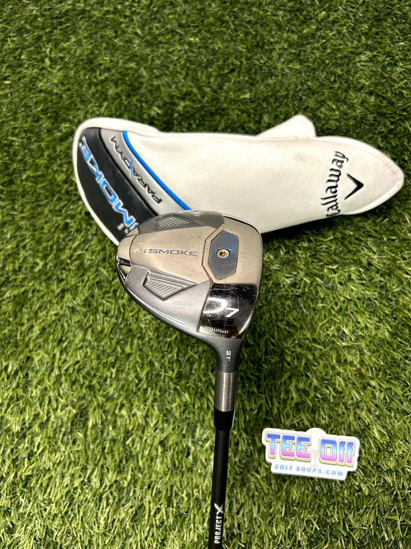 Callaway Paradym Ai Smoke Max D 7-Wood 21 Loft Regular RH
