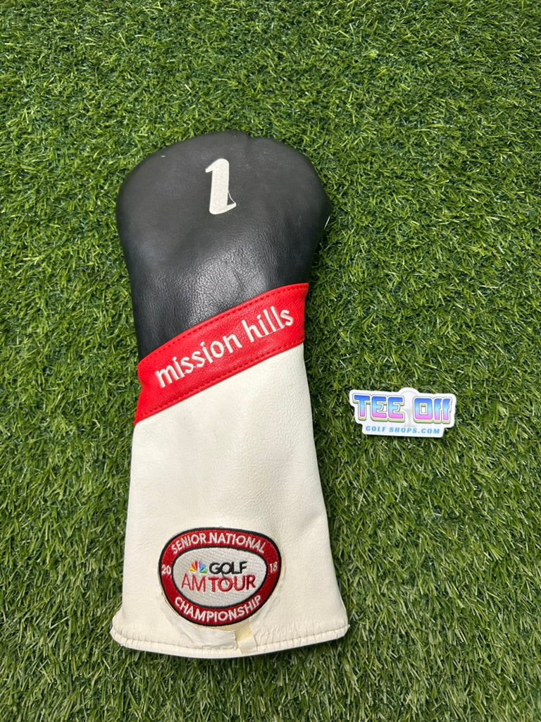 Mission Hills Senior National Championship Head Cover Pre-Owned