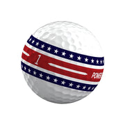 Volvik Power Soft (USA Patriot Edition) Dozen White/Red/Blue Golf Balls