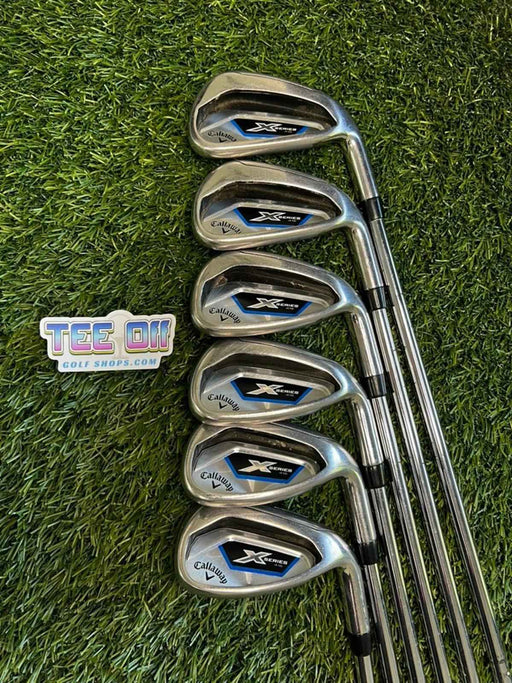 Callaway X Series 6-AW Irons Set Uniflex Regular Flex RH