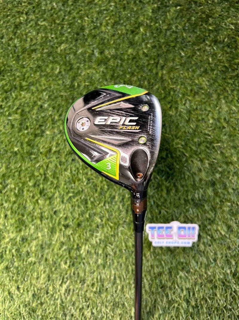 Callaway Epic Flash 3W 15 Loft Riptide Stiff Flex RH
