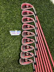 TaylorMade Burner Plus Ladies Custom Pink 3-SW Iron Set Ladies RH