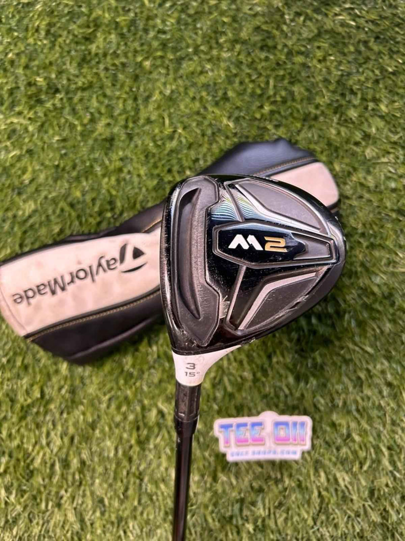 TaylorMade M2 3W 15 Loft Tensei Stiff GP Grip LH