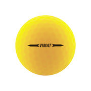 Volvik Vimat Dozen Yellow Golf Balls