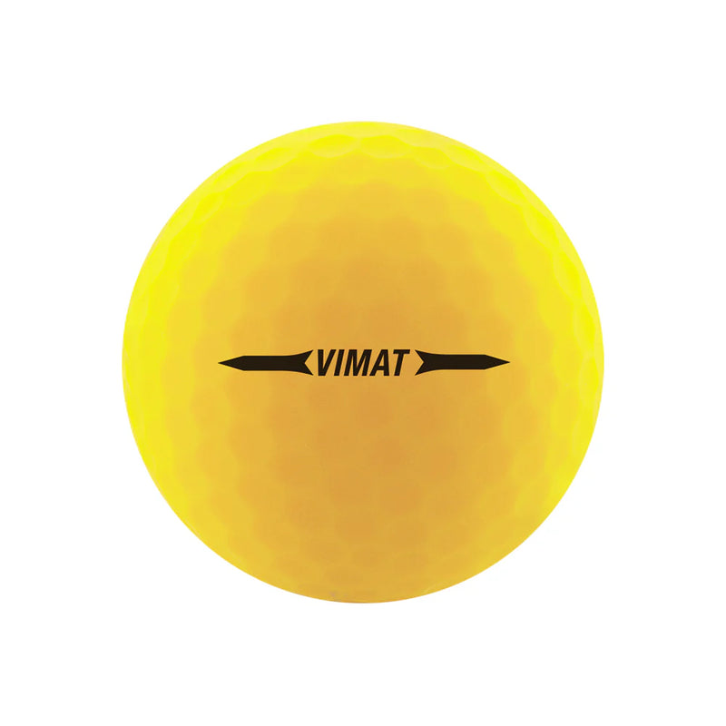 Volvik Vimat Dozen Yellow Golf Balls