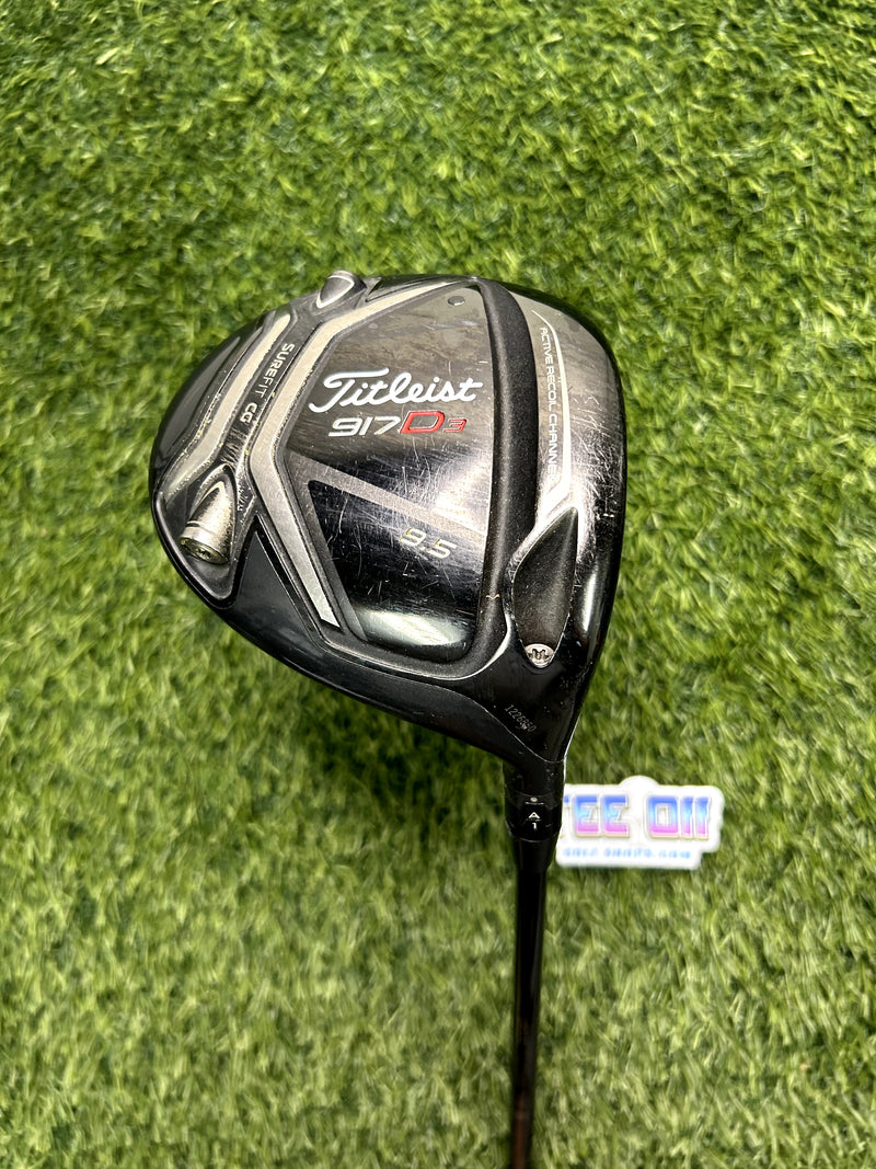 Titleist 917 D3 Driver 9.5 Loft Stiff RH