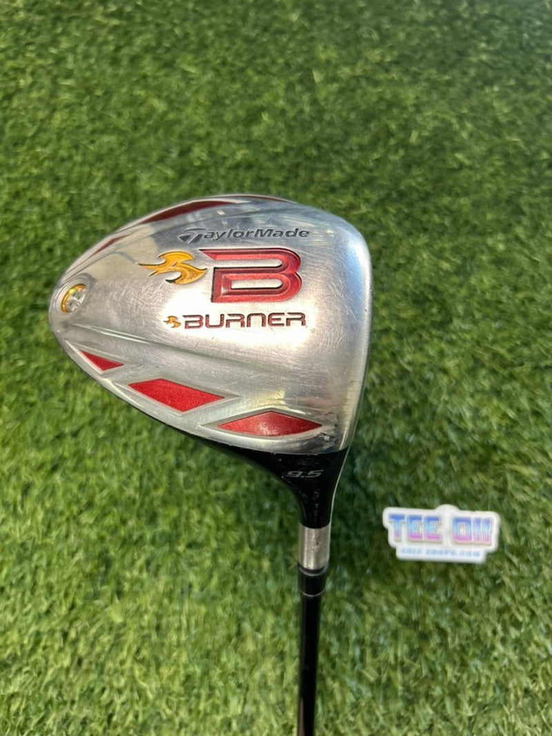 TaylorMade Burner Driver 9.5 Loft Reax Stiff Flex Original Grip RH