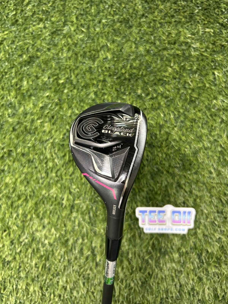 Ladies Cleveland Black 5H 24 Loft Bassara W Flex Lamkin Grip RH