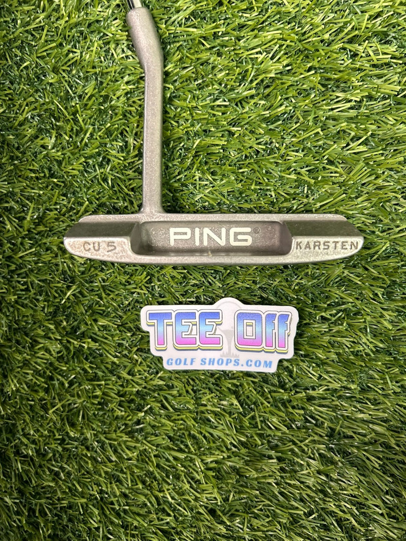 Ping CU5 Karsten Blade Putter 35" Steel GP Grip RH – Pre-Owned Golf Club – TEE OFF Golf Shops
