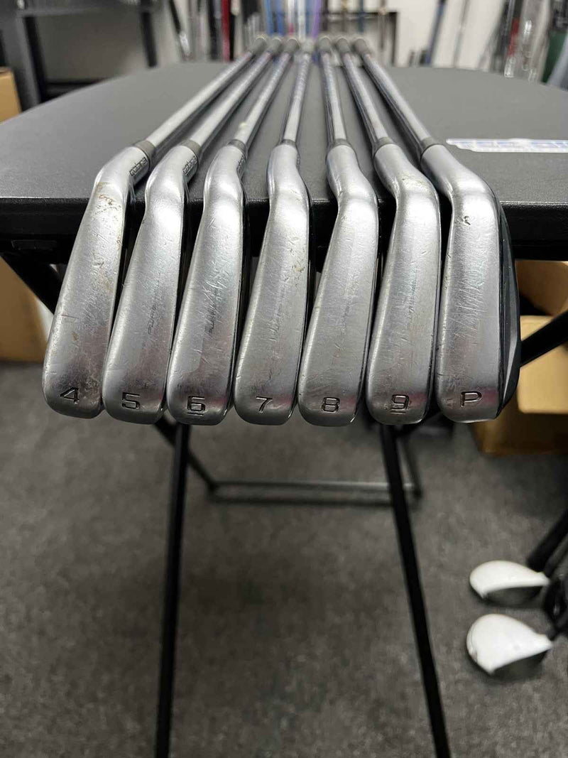 Cobra King Forged Tec Irons Set 4-PW KBS Regular Flex Original Grips RH