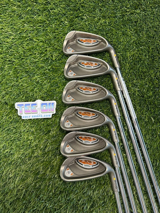 Ping G10 Yellow Dot Irons Set 5-PW AWT Stiff Flex Original Grips RH – Pre-Owned Golf Club – TEE OFF Golf Shops