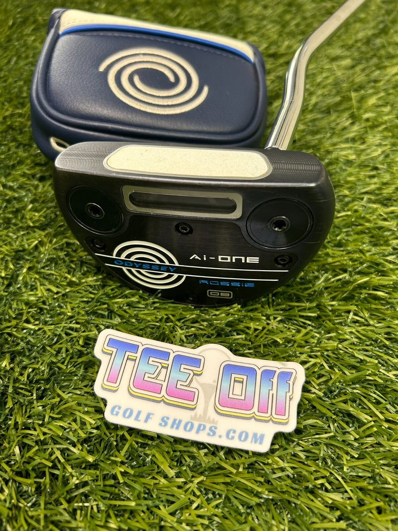 Odyssey Ai One Rossie DB Mallet Putter 35" Original Grip RH – Pre-Owned Golf Club – TEE OFF Golf Shops