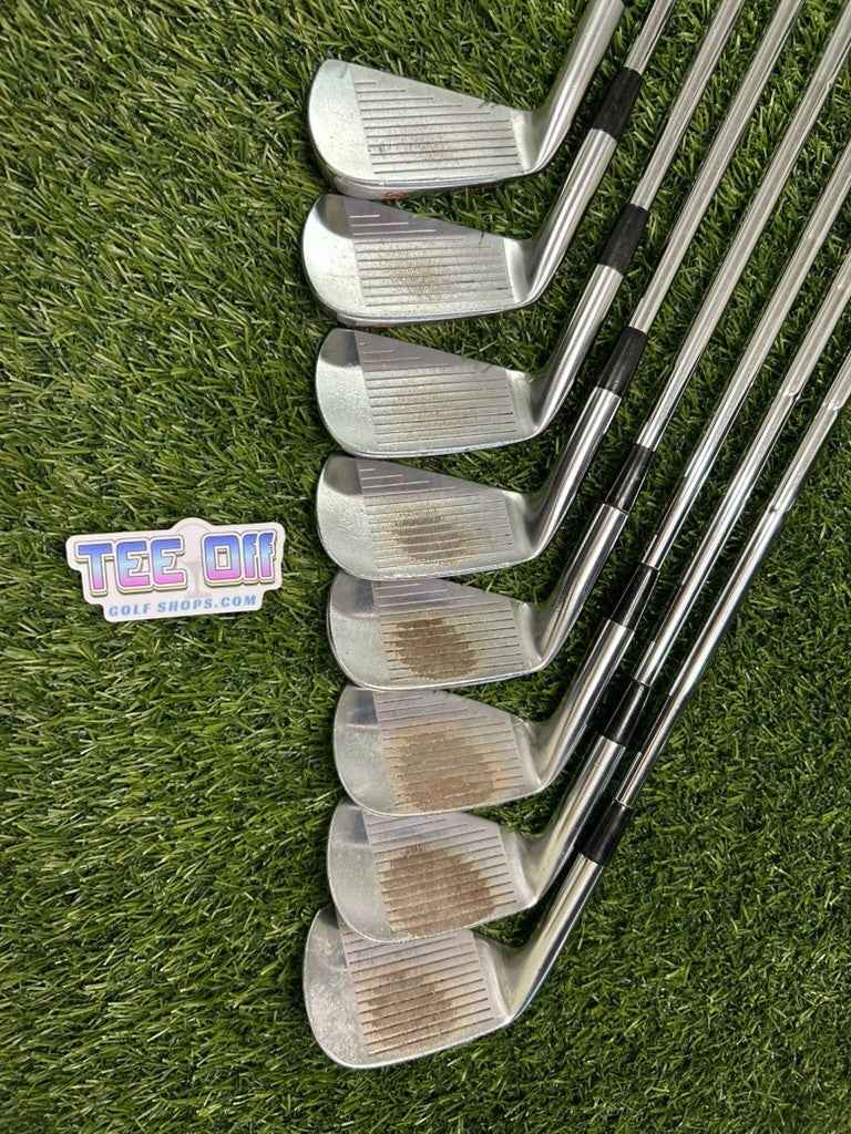 Mizuno T-Zoid Pro Irons Set 3-PW Steel S300 Stiff Flex GP Grips RH