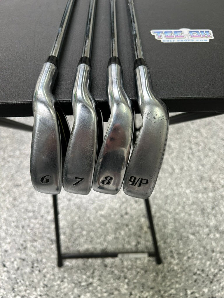 Nitro Golf X Factor Irons Set 6-PW Steel Regular Flex Original Grips RH – Pre-Owned Golf Club – TEE OFF Golf Shops