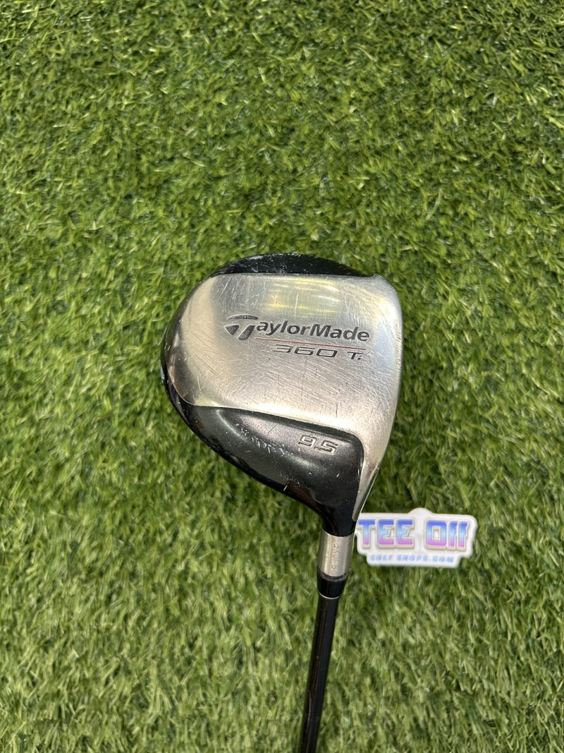 TaylorMade 360T Driver 9.5 Loft Stiff Flex Original Grip RH – Pre-Owned Golf Club – TEE OFF Golf Shops