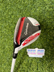 TaylorMade AeroBurner 4H Hybrid 22 Loft Matrix Senior Flex Original Grip LH