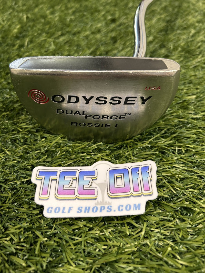 Odyssey Dual Force Rossie I 34" Mid Mallet Putter Winn Grip RH – Pre-Owned Golf Club – TEE OFF Golf Shops