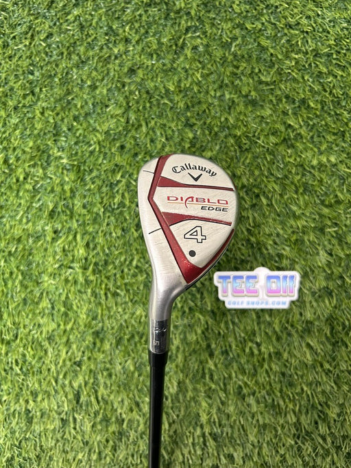 Callaway Diablo Edge 4H Hybrid 24 Loft Mid Torque Regular Flex Winn Grip LH – Pre-Owned Golf Club – TEE OFF Golf Shops