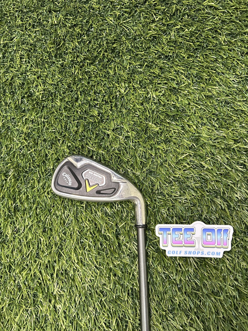 Callaway Big Bertha Fusion 6 Iron Graphite Stiff Flex Original Grip RH – Pre-Owned Golf Club – TEE OFF Golf Shops
