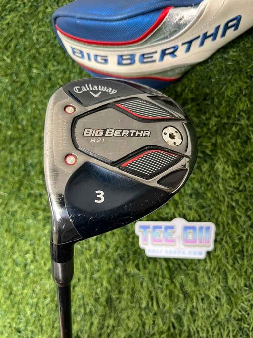 Callaway Big Bertha B21 3W Wood 15 Loft Senior Flex Golf Pride Grip LH