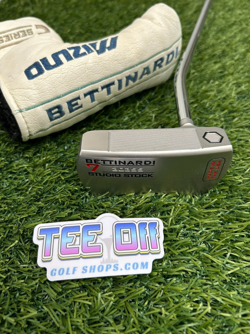 Bettinardi Studio Stock 7 303SS Mid Mallet 33" Putter Original Grip RH – Pre-Owned Golf Club – TEE OFF Golf Shops