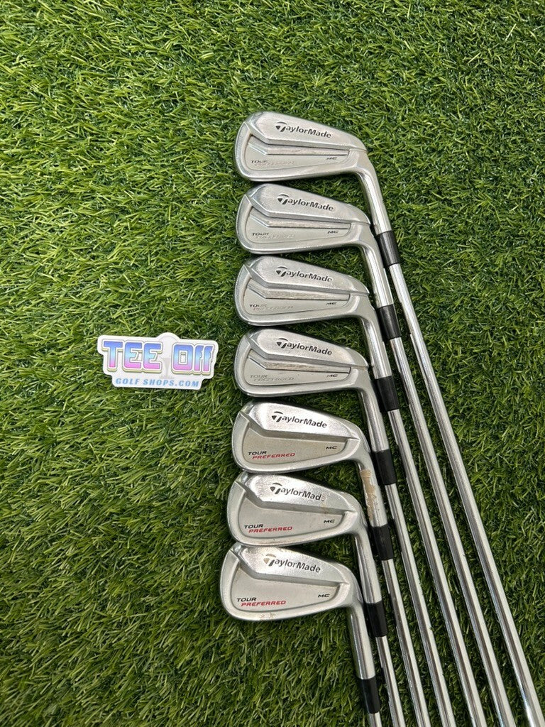 TaylorMade MC Tour Preferred Forged Irons Set 4-PW Steel Stiff Flex GP Grips RH – Pre-Owned Golf Club – TEE OFF Golf Shops