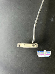 Odyssey White Hot Tour Rossie Mid Mallet Putter Tour Steel Flex Original Grip RH – Pre-Owned Golf Club – TEE OFF Golf Shops