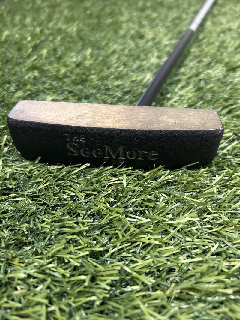 The SeeMore Blade Center Shaft Putter 34" Original Grip RH – Pre-Owned Golf Club – TEE OFF Golf Shops
