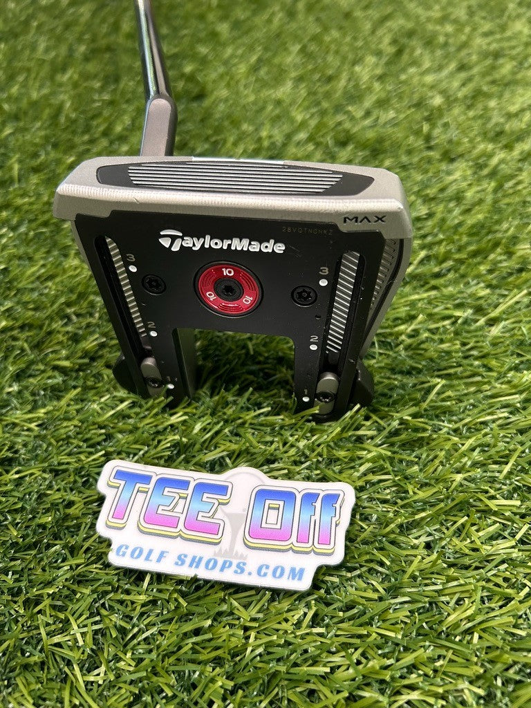 TaylorMade Spider Max Mallet Putter 34" SS Grip LH – Pre-Owned Golf Club – TEE OFF Golf Shops