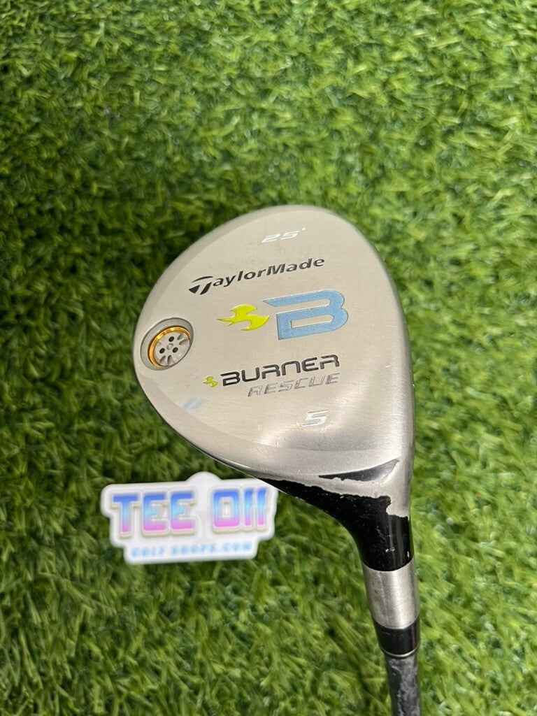 Ladies TaylorMade Burner Rescue 5H Hybrid 25 Loft W Flex Golf Pride Grip RH