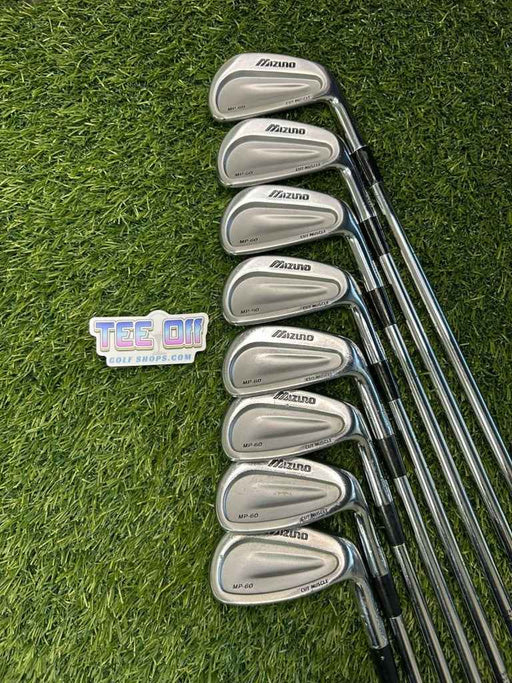 Mizuno MP-60 Irons Set 3-PW S300 Stiff Flex Winn Grips RH