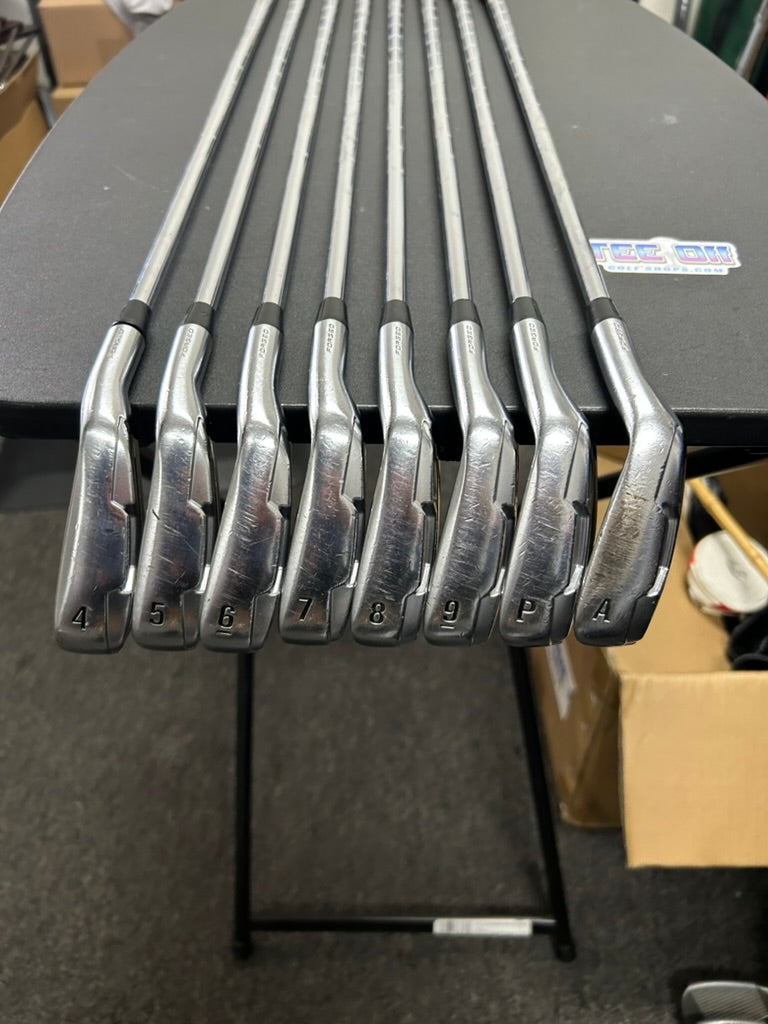 Nike VR Forged 4-AW Irons Set Nippon Stiff Flex Lamkin Grips RH