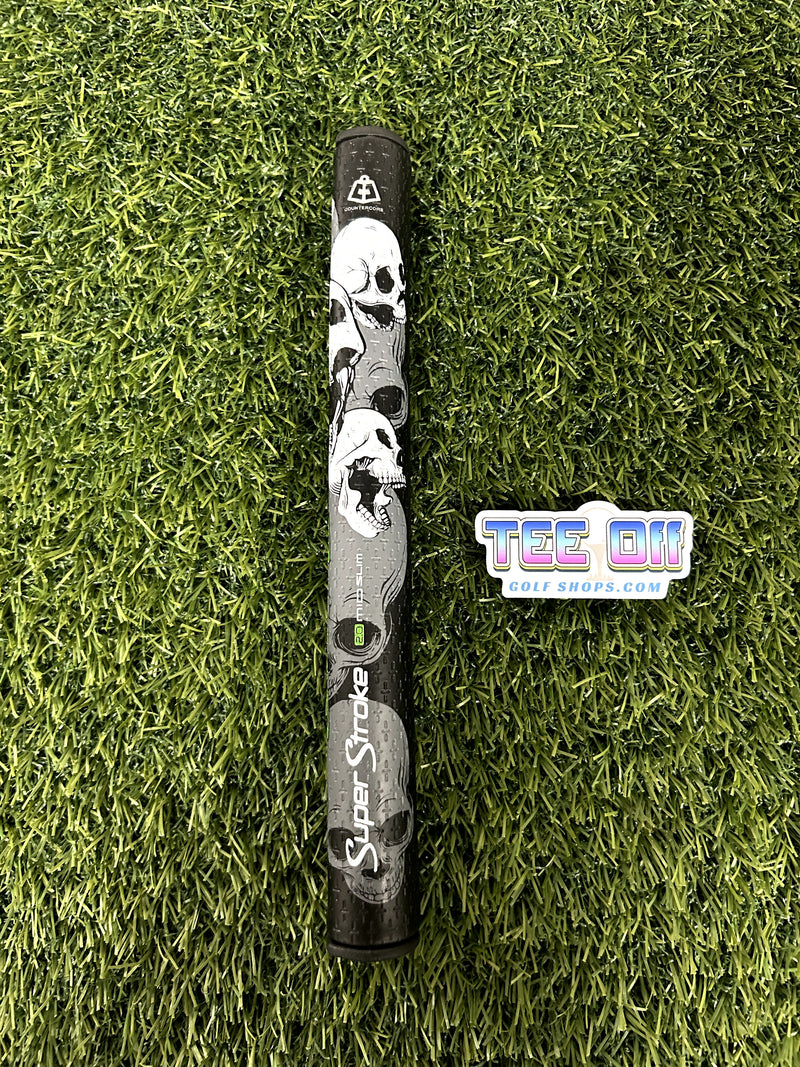 SuperStroke Mid Slim 2.0 Green Skull Midsize Putter Grip
