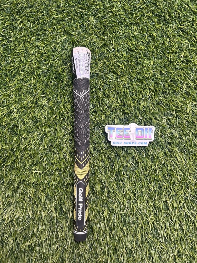 Golf Pride MCC+4 Teams Black/Gold Midsize Club Grip