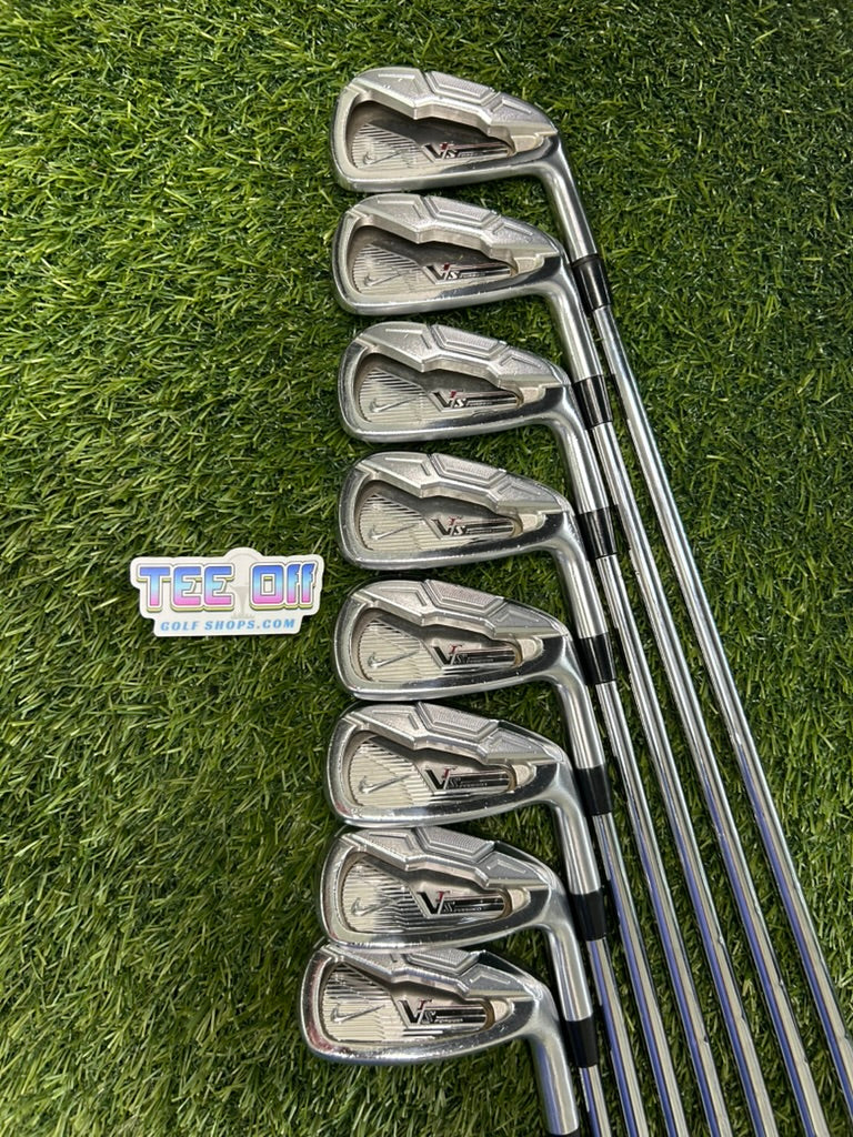 Nike VR Forged 4-AW Irons Set Nippon Stiff Flex Lamkin Grips RH