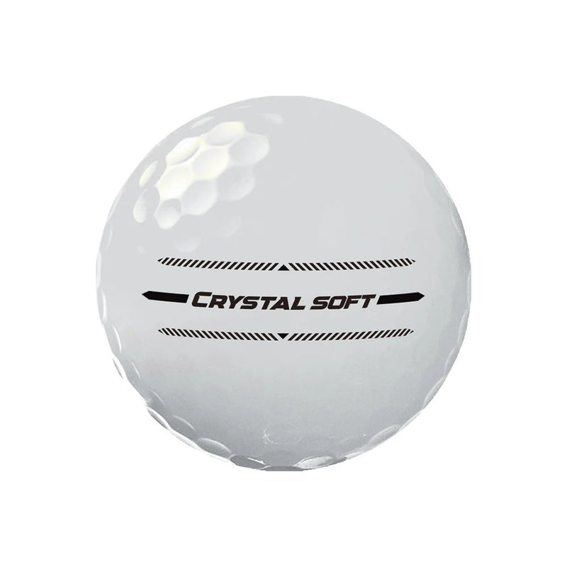 Volvik Crystal Soft Dozen White Golf Balls