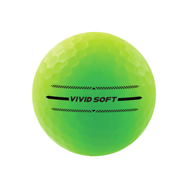 Volvik Vivid Soft Dozen Green Golf Balls