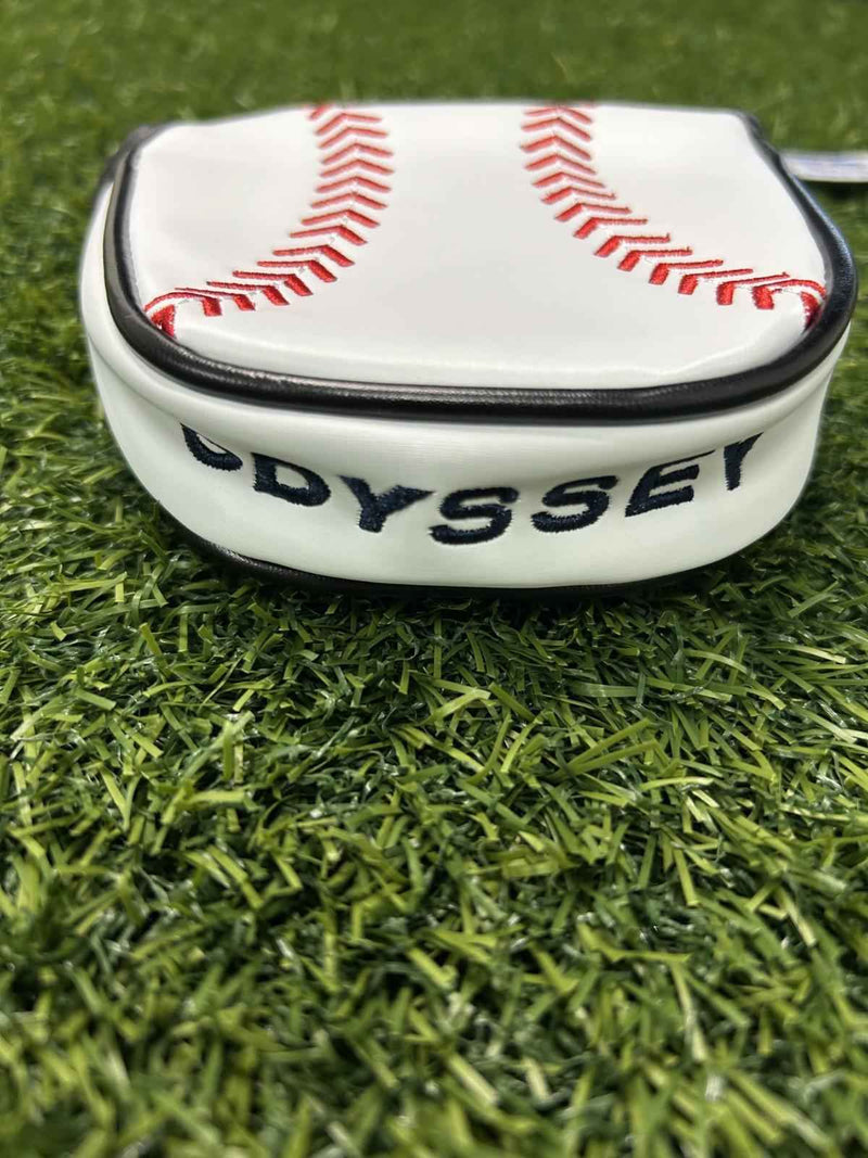 NEW Odyssey Limited Edition Baseball White/Red/Black Mallet Putter Cover