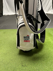 Bridgestone 4-Way Custom Blue Light Seltzer Golf Bag