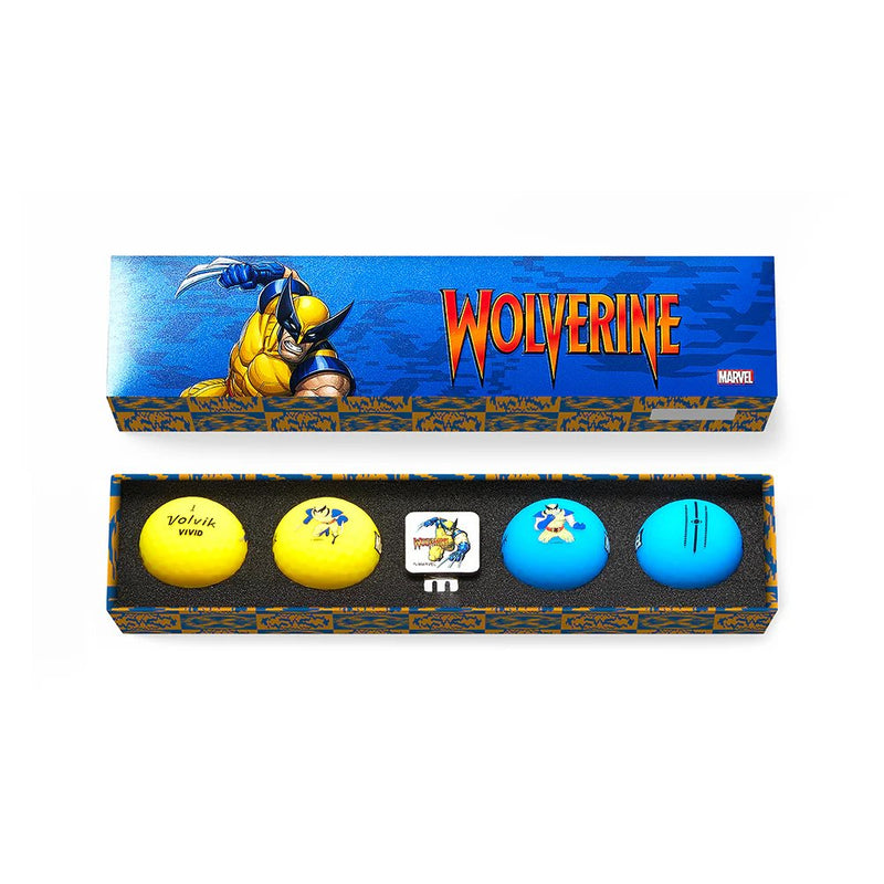 Volvik Marvel Vivid Wolverine Gift Set