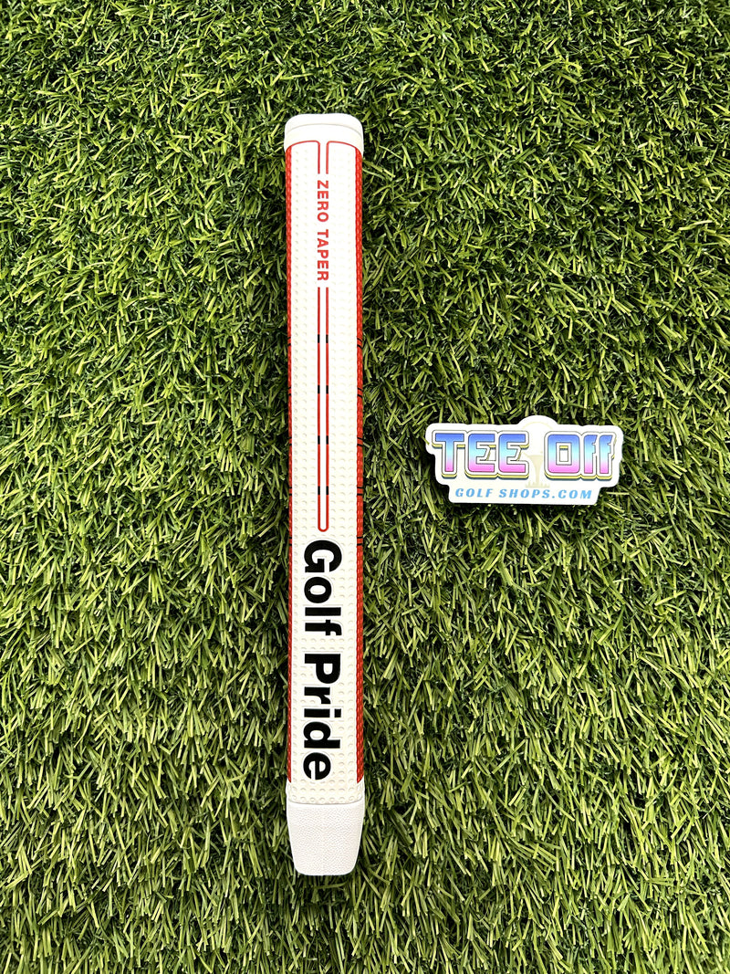 Golf Pride Zero Taper Red Straight Medium Midsize Putter Grip