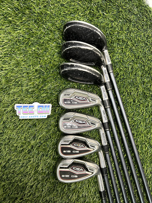 Adams Idea a12os 4-6H + 7-PW Combo Iron Set Regular RH
