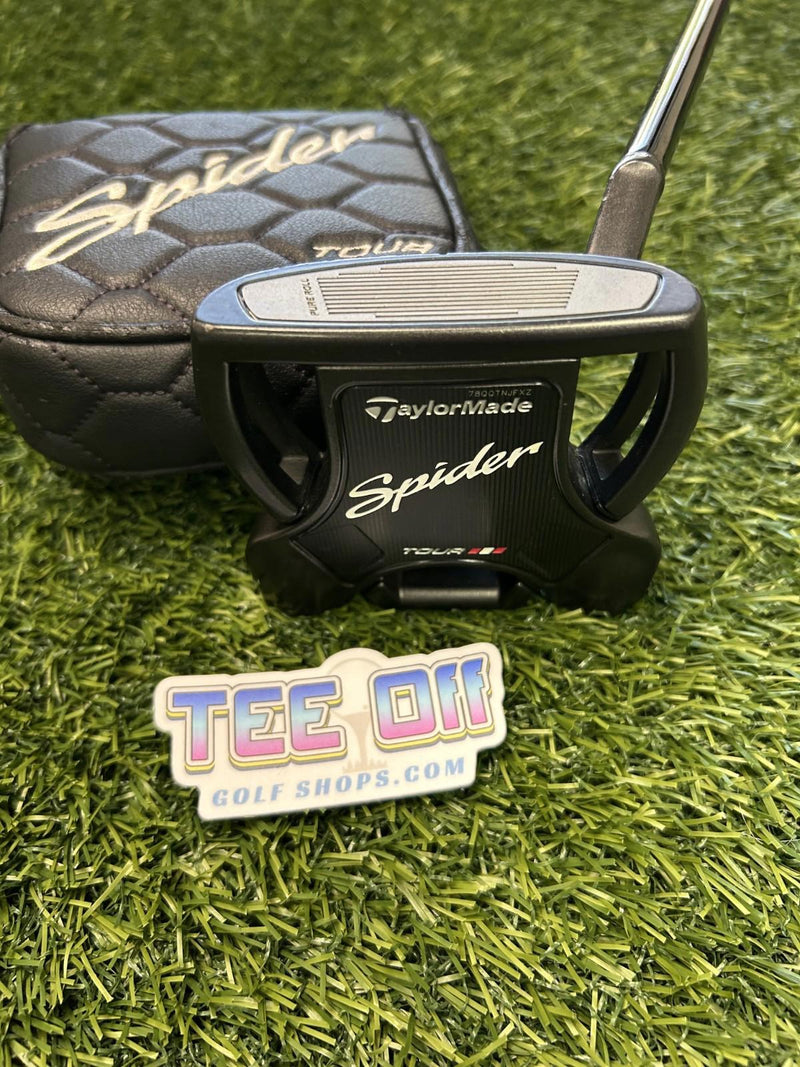 TaylorMade Spider Tour Black Mallet Putter 34” Iomic Grip RH