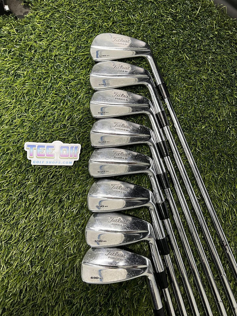 Titleist Forged 690 MB Irons set 3-PW S300 Stiff Flex RH