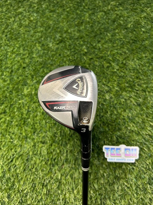 Callaway RAZR Fit 3W 15 Loft Graphite Senior Flex GP Grip RH – Pre-Owned Golf Club – TEE OFF Golf Shops