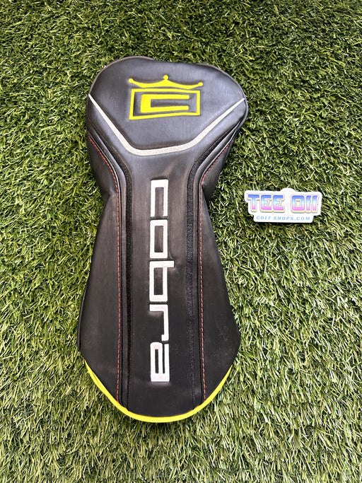 Cobra Black Leather Head Cover Pre-Owned